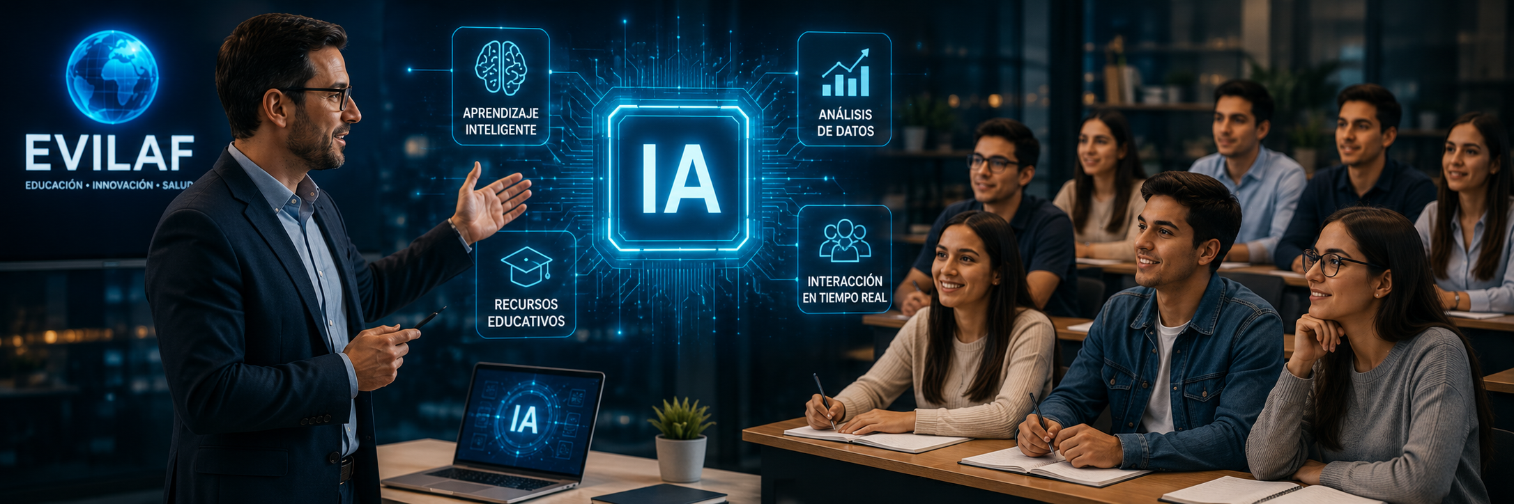 Nuestro nuevo entorno digital del aula evilaf
